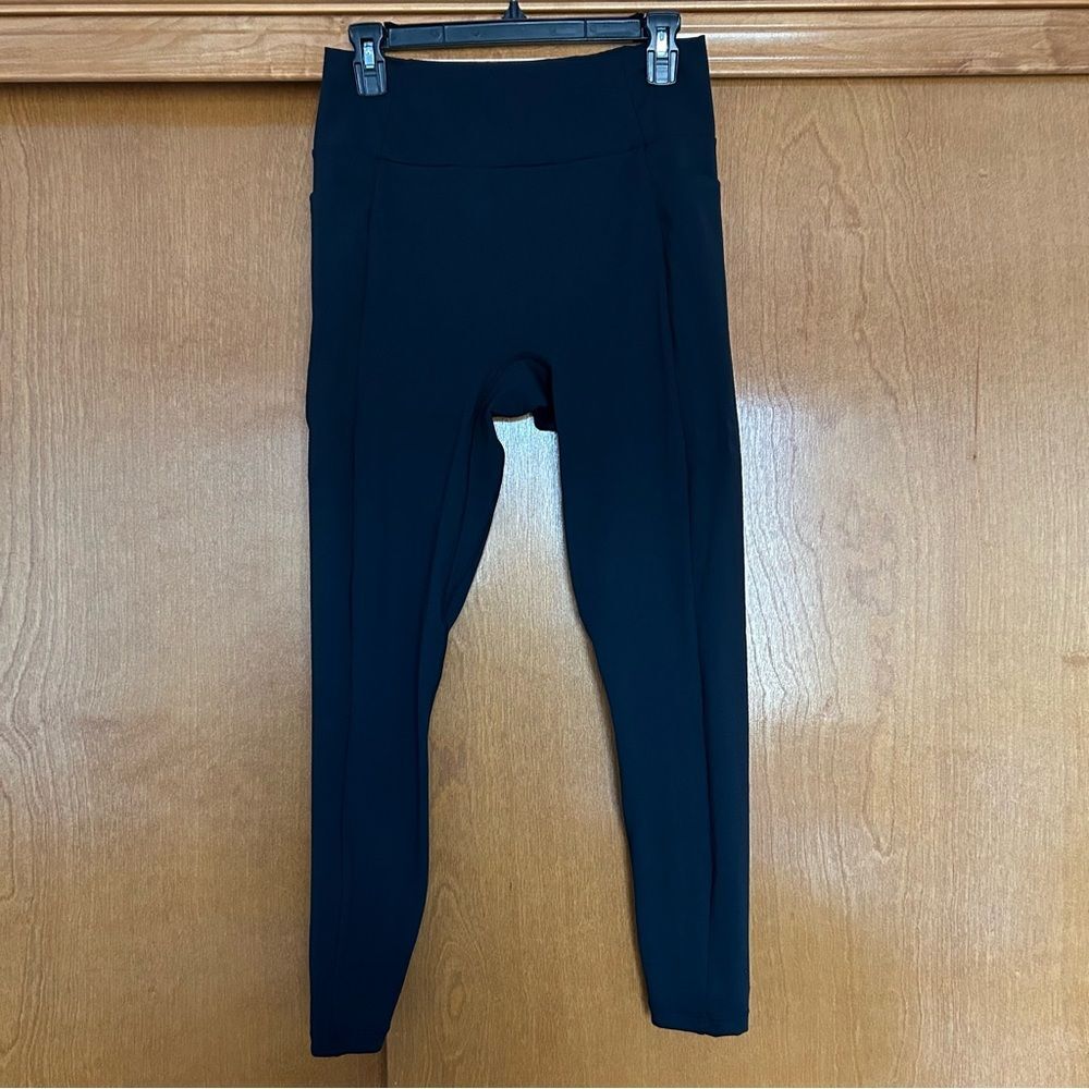 Honeylove InnerPower Pocket Leggings in Jet Black Size XL Shaping Yoga Workout
